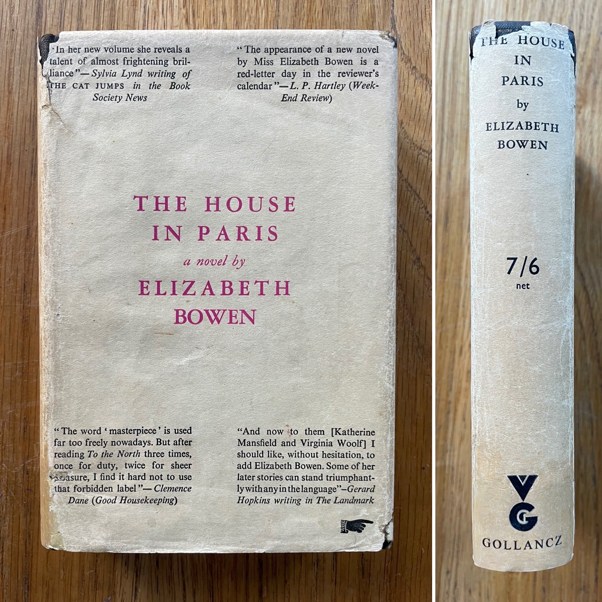 Buy The House in Paris by Elizabeth Bowen 1st edition book – Setanta Books