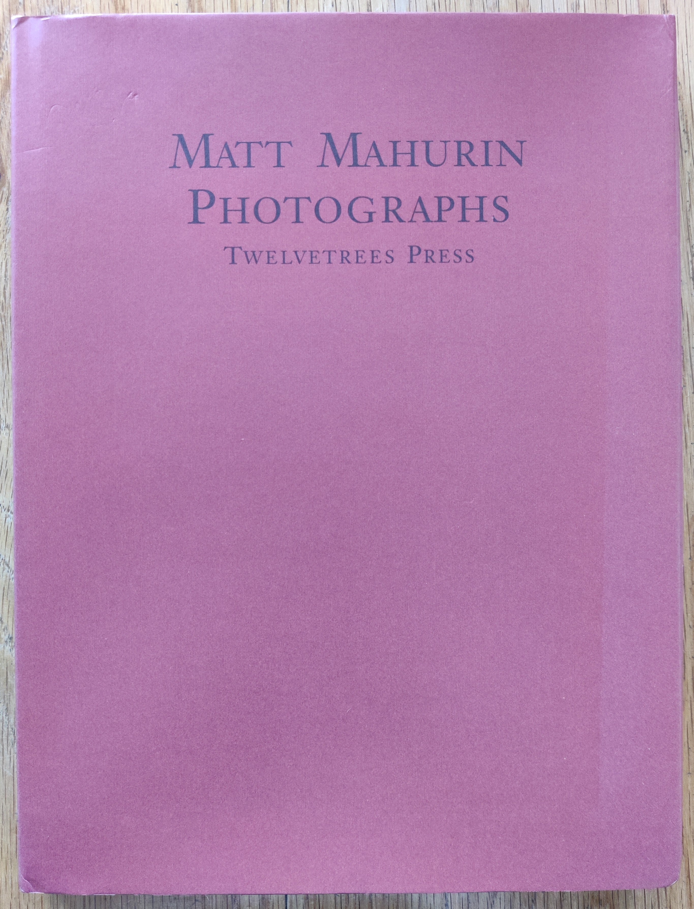 Photographs by Matt Mahurin | Photography | Setanta Books