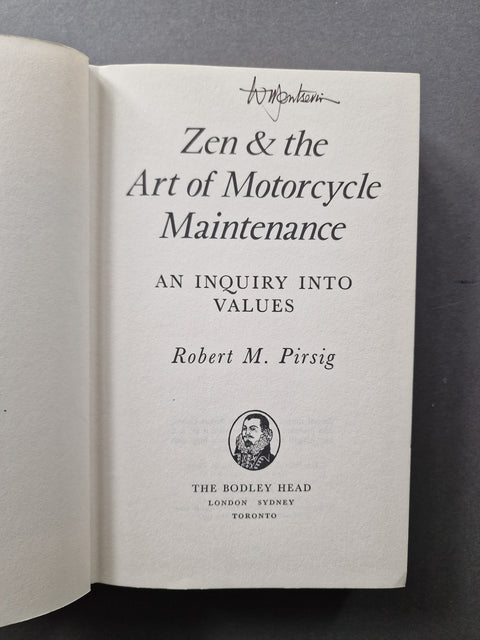 Zen and the Art of Motorcycle Maintenance