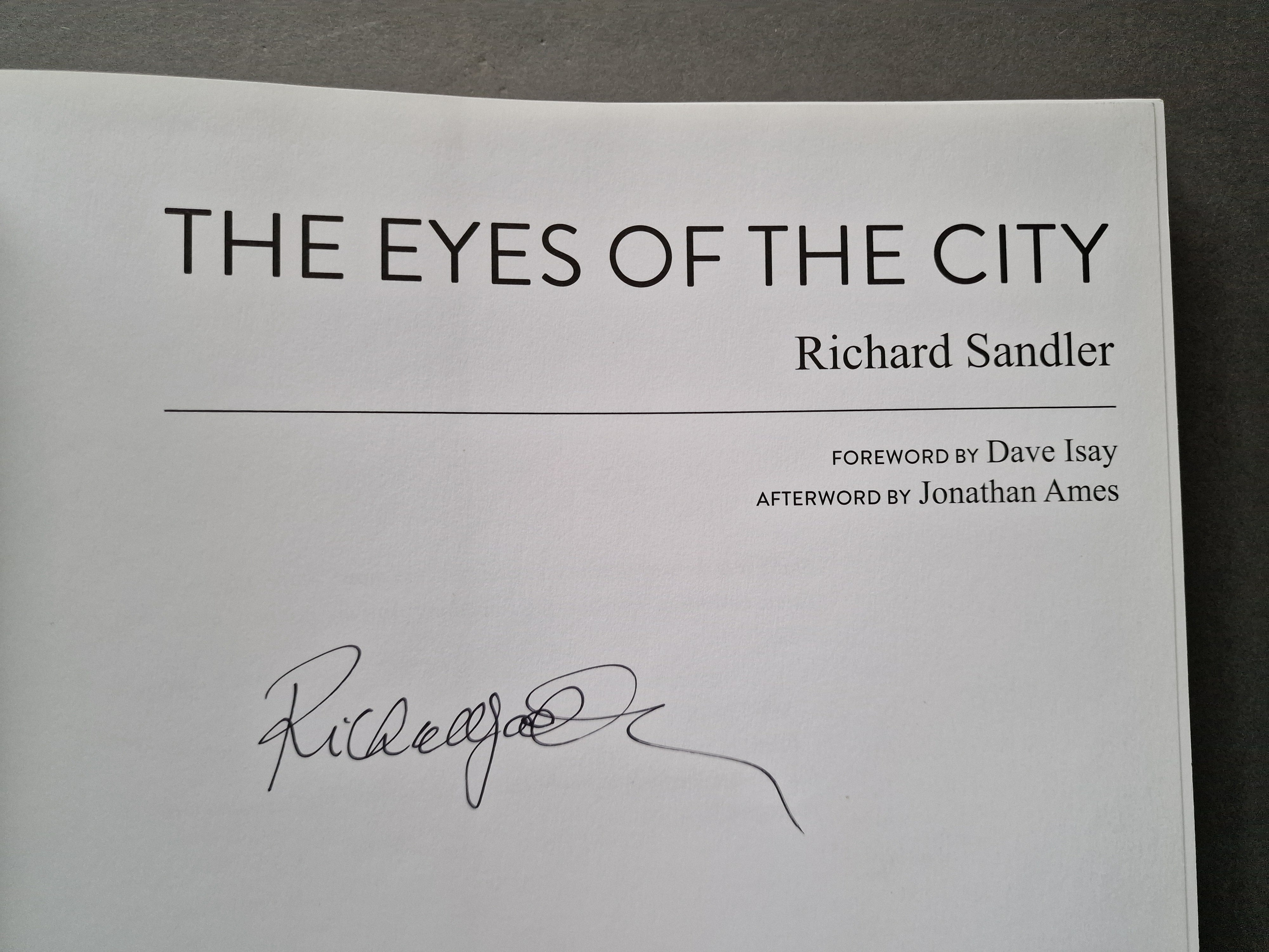 Buy The Eyes of The City by Richard Sandler Online – Setanta Books