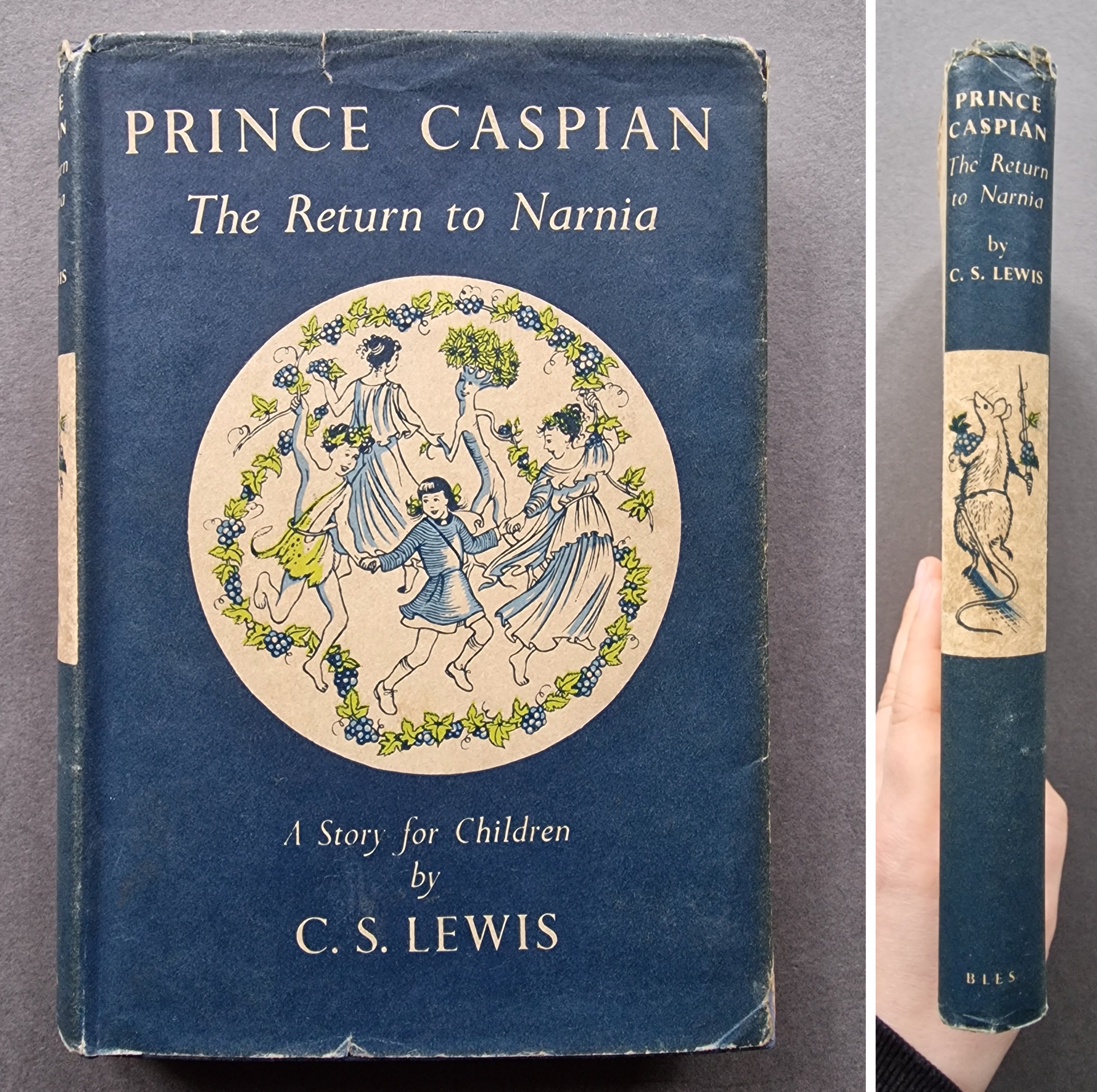 Buy Prince Caspian 1st edition Narnia rare books C S Lewis – Setanta Books