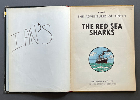 The Adventures of Tintin - The Red Sea Sharks - UK 1st