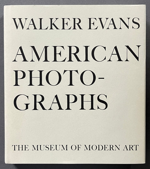 Walker Evans: American Photographs