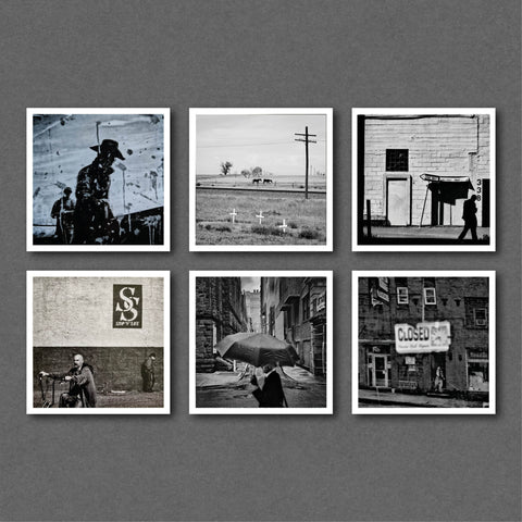 Matt Black Magnum Square Prints