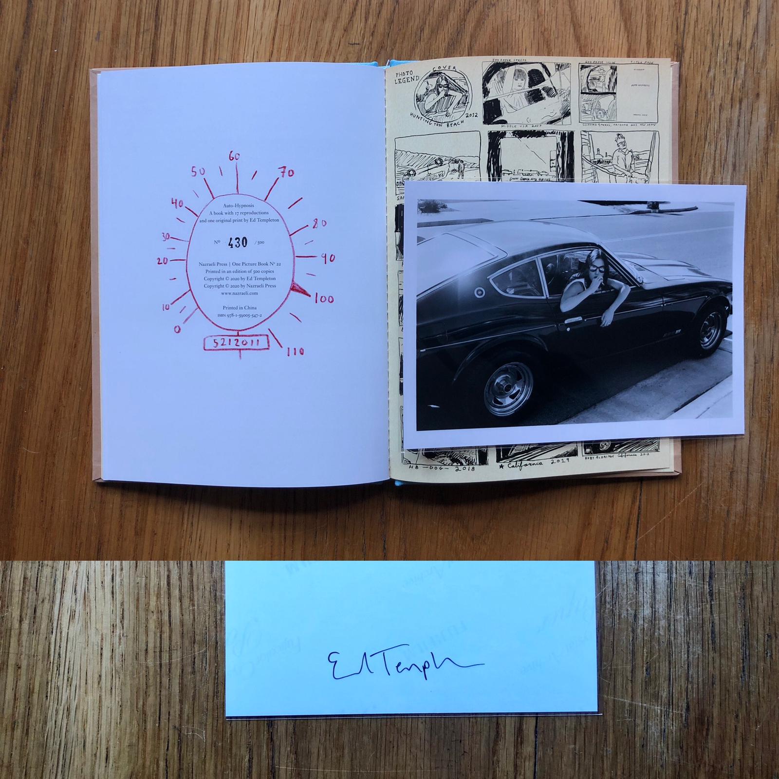 Buy Auto-Hypnosis (One Picture Book) by Ed Templeton – Setanta Books