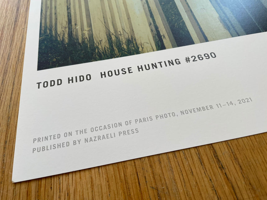 新品本物 Todd Hido House Hunting. サイン本 15170円 本 visionlentes.com