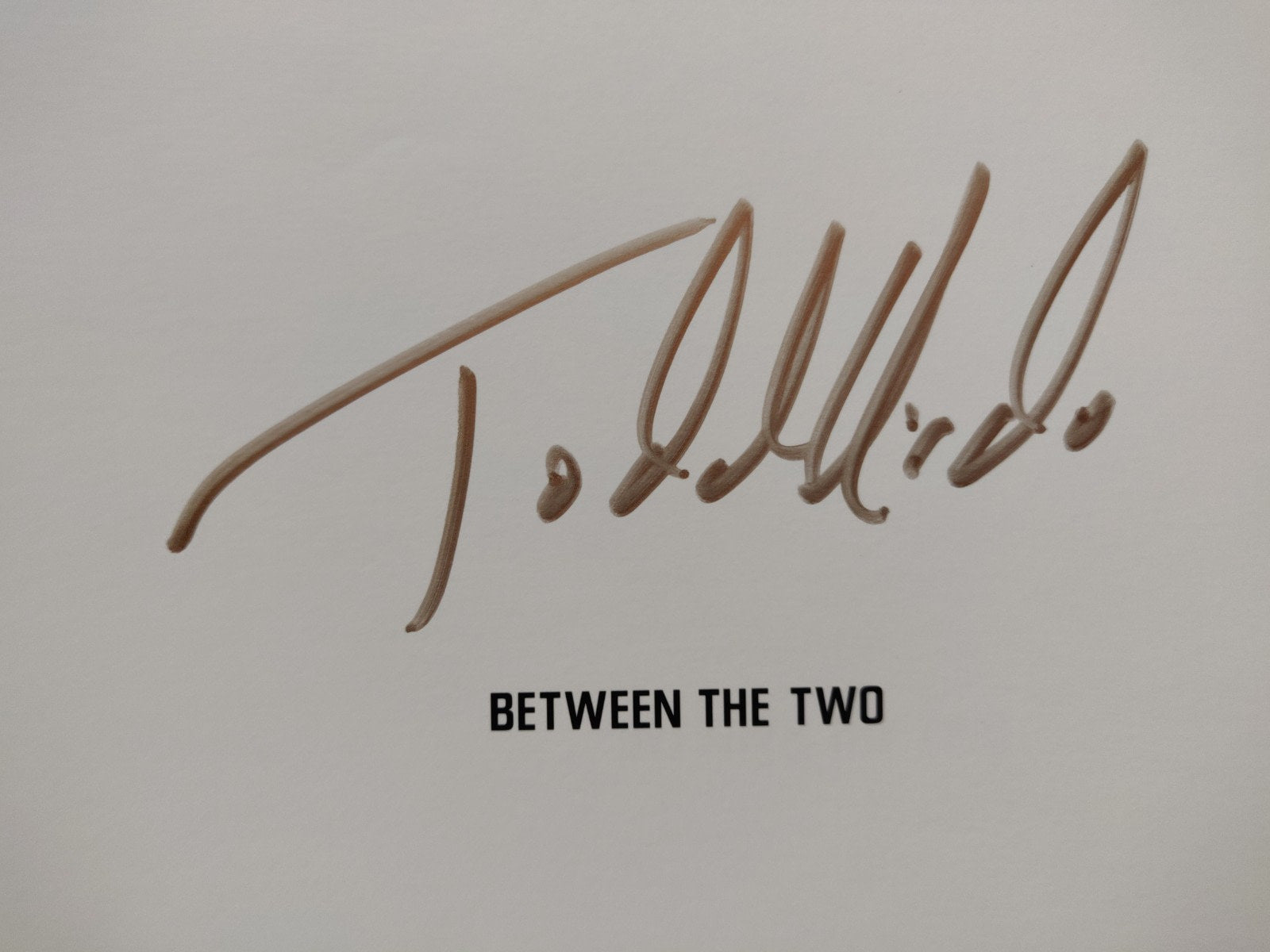 Buy Between The Two by Todd Hido online first edition signed 