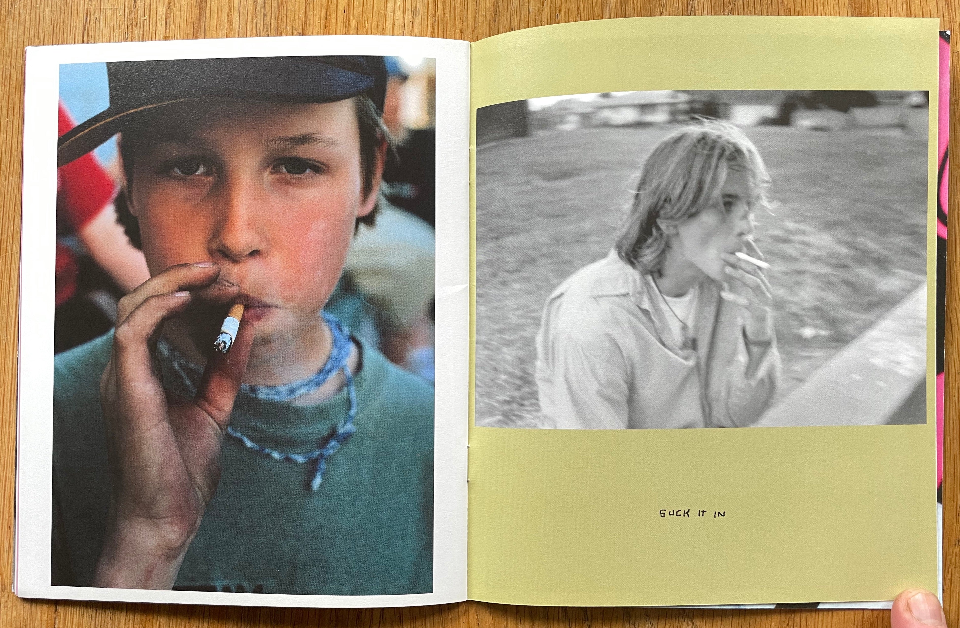 Buy signed Teenage Smokers Ed Templeton book photography – Setanta 