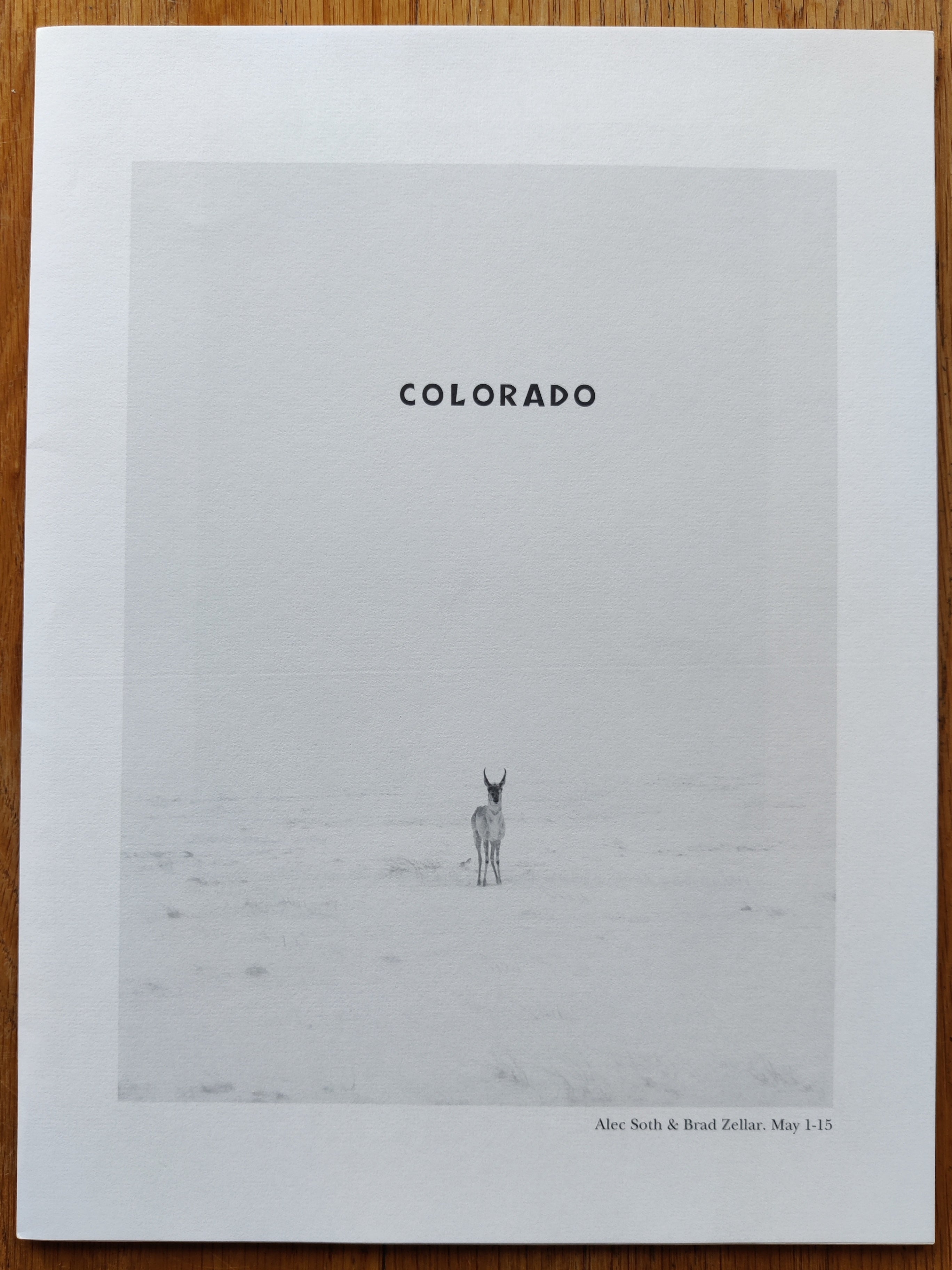 Buy LBM Dispatch #5: Colorado by Alec Soth and Brad Zellar Online