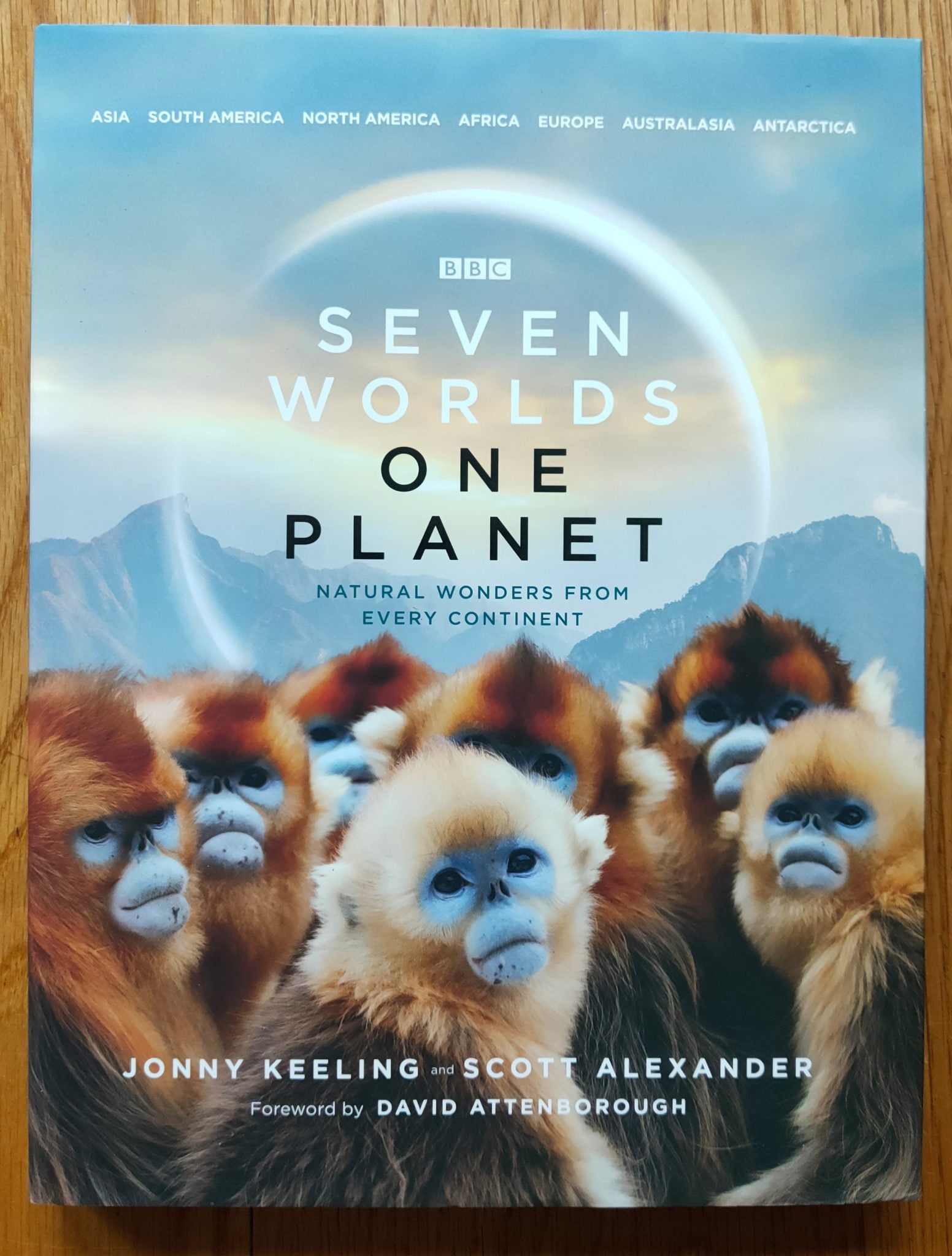 Buy Seven Worlds One Planet signed by David Attenborough online bookshop Setanta Books